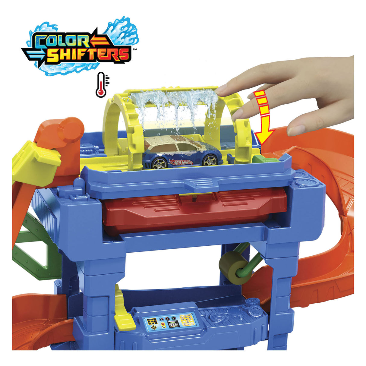 Hot wheels tunnel twist car was speelset