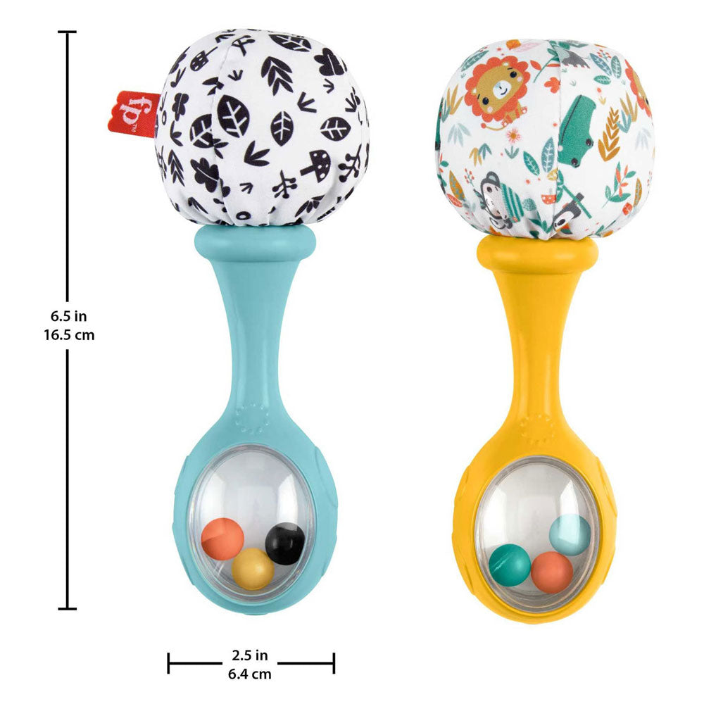 Fisher price schud en rammel sambaballen