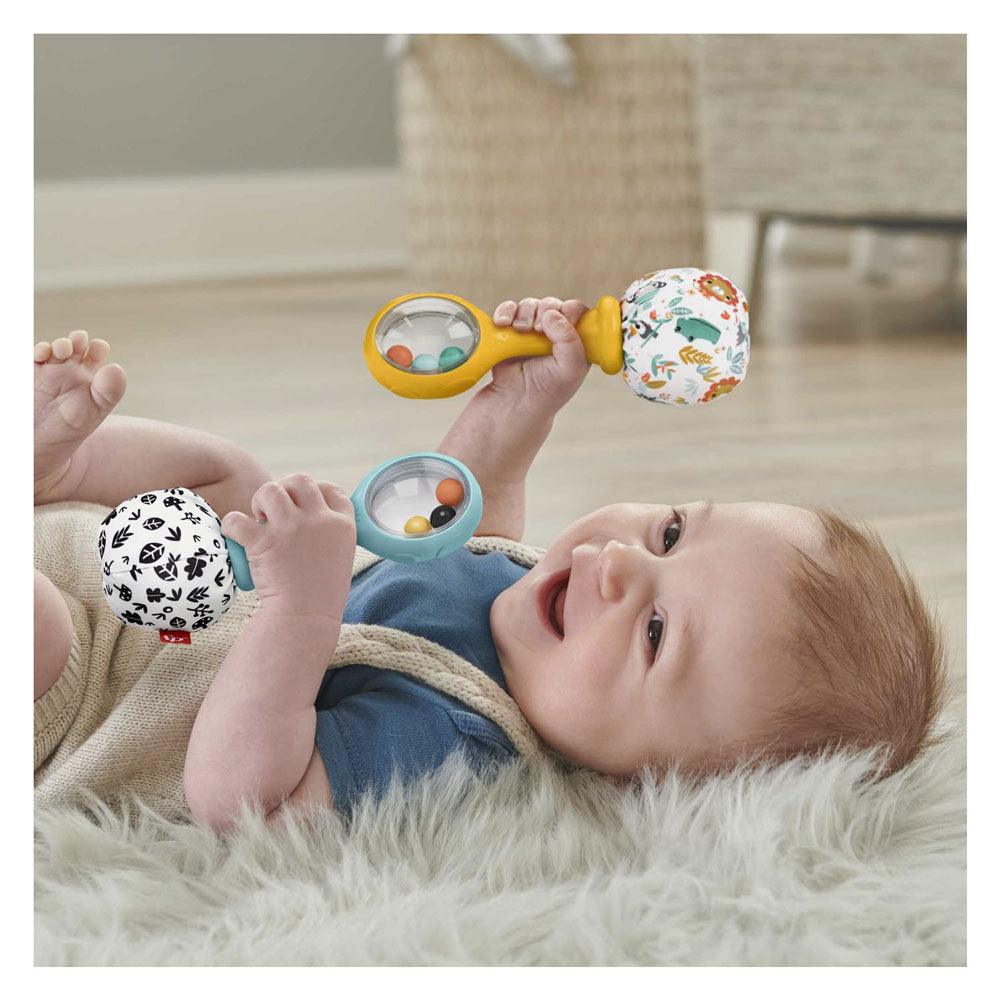 Fisher price schud en rammel sambaballen