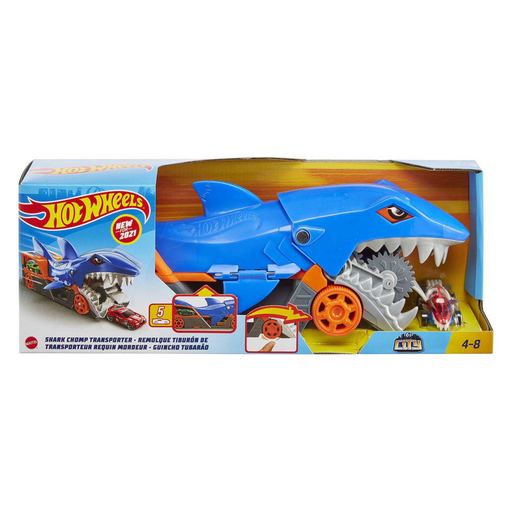 Hot wheels shark chomp transporter speelset