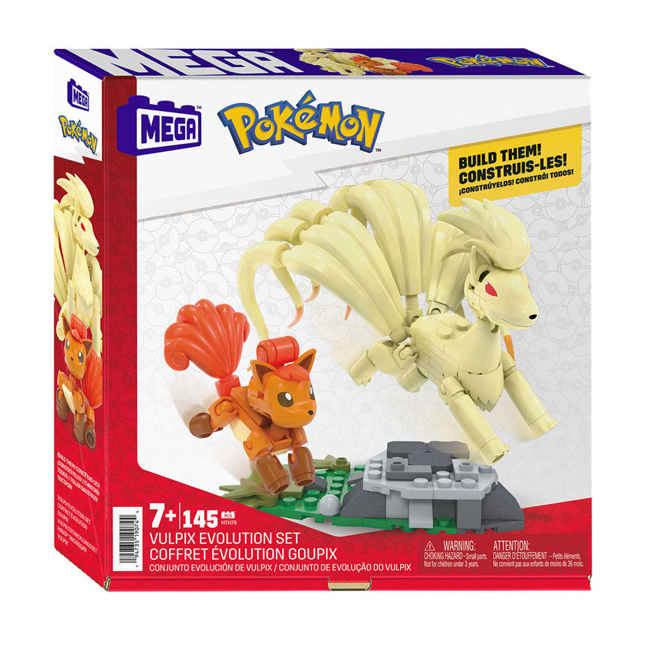 Mattel mega construx pokémon bouwset - vulpix evolution
