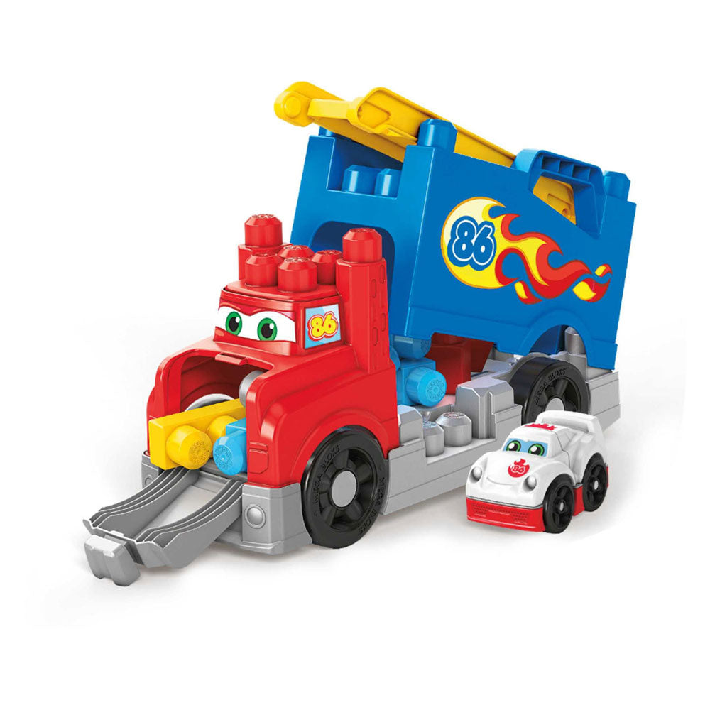Mega bloks bouw- en racetruck