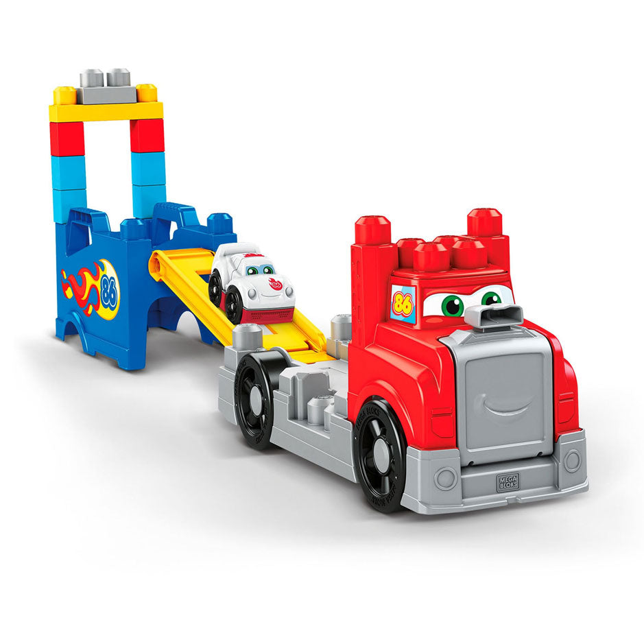 Mega bloks bouw- en racetruck
