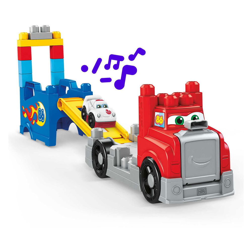 Mega bloks bouw- en racetruck