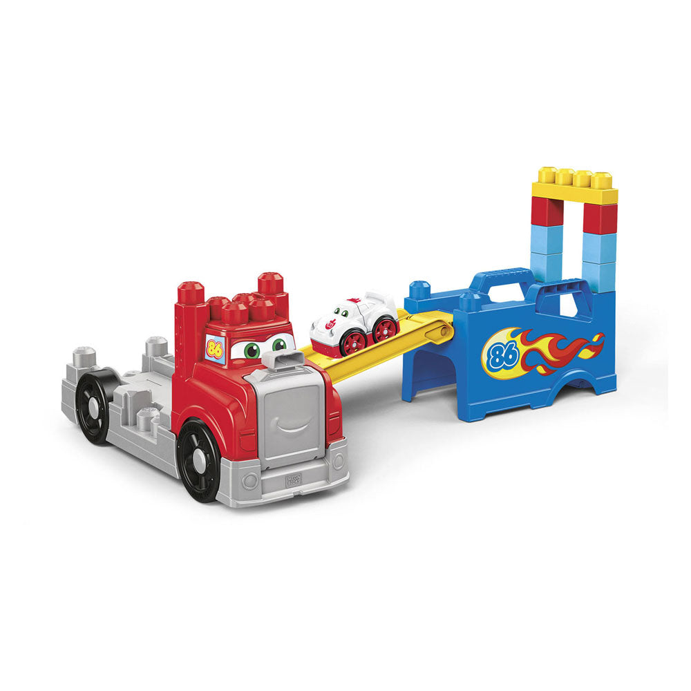 Mega bloks bouw- en racetruck