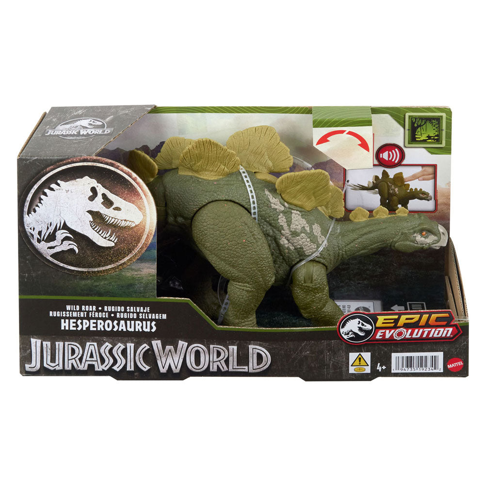 Mattel jurassic world hesperosaurus dinosaurus speelfiguur