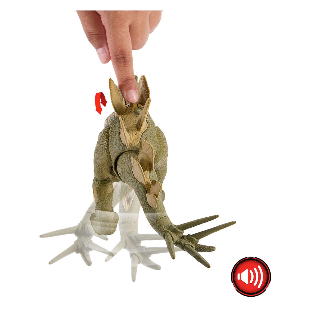 Mattel jurassic world hesperosaurus dinosaurus speelfiguur