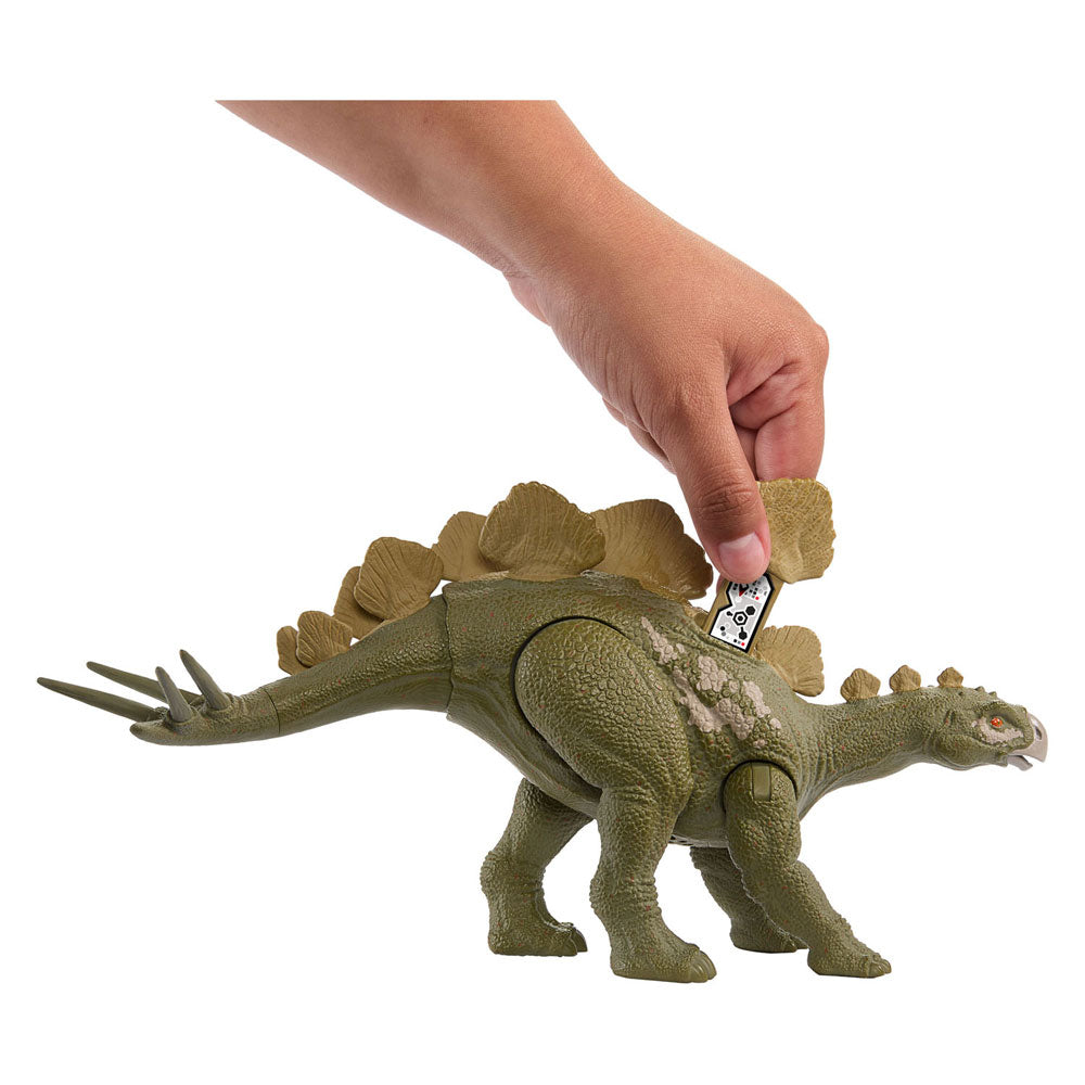 Mattel jurassic world hesperosaurus dinosaurus speelfiguur