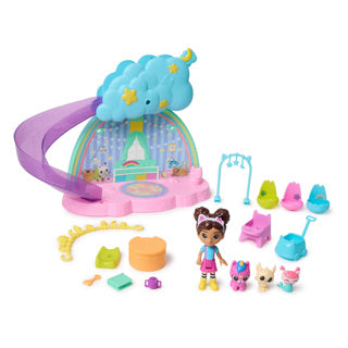 Spinmaster gabby's poppenhuis - kitty care speelset