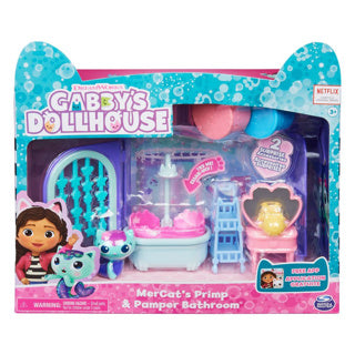 Spinmaster gabby's dollhouse - primp en pamper badkamer
