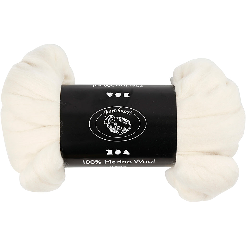 Creativ company merino wol, dikte 21 my, off-white, 100 gr 1 doos