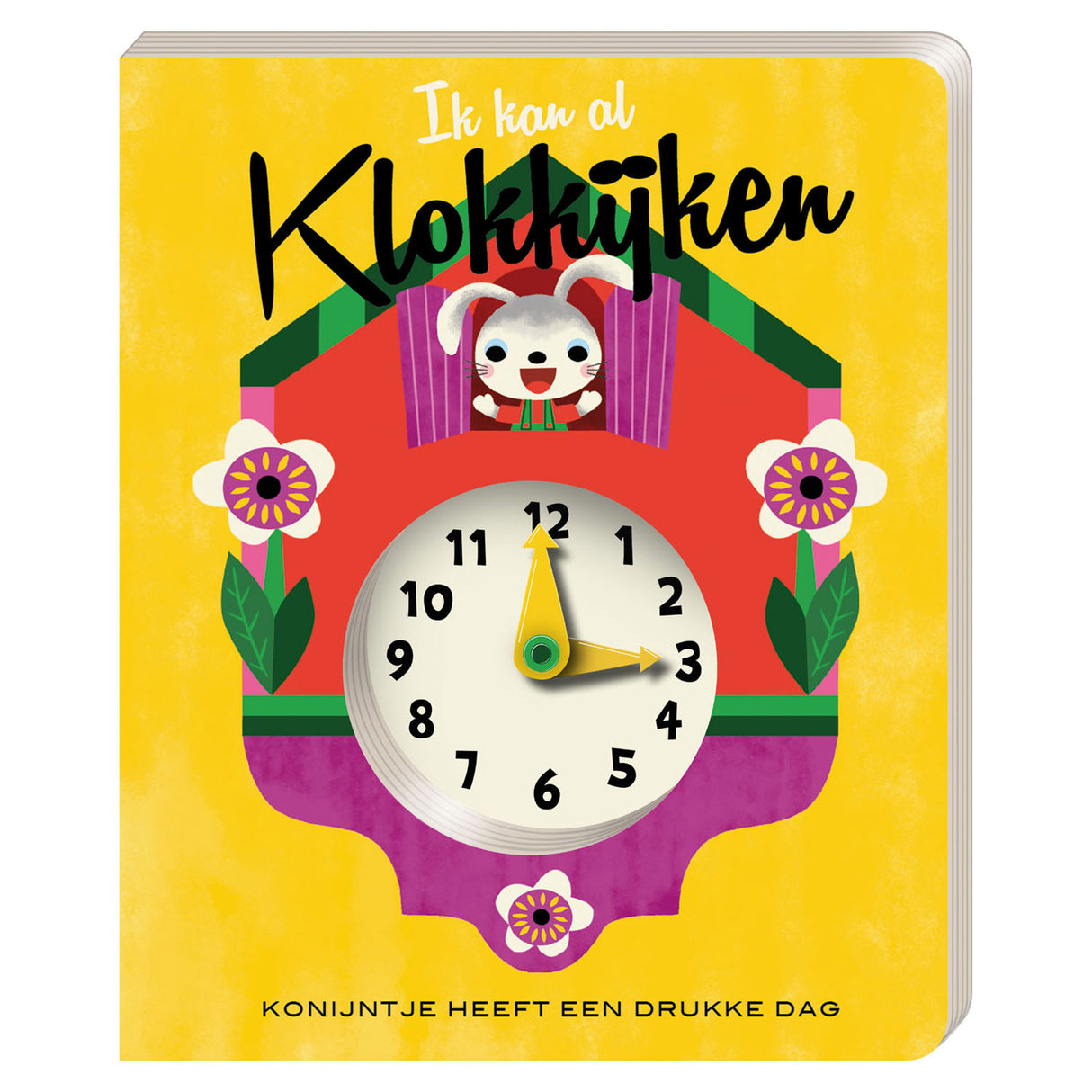 Centraal boekhuis kartonboek ik kan al klokkijken