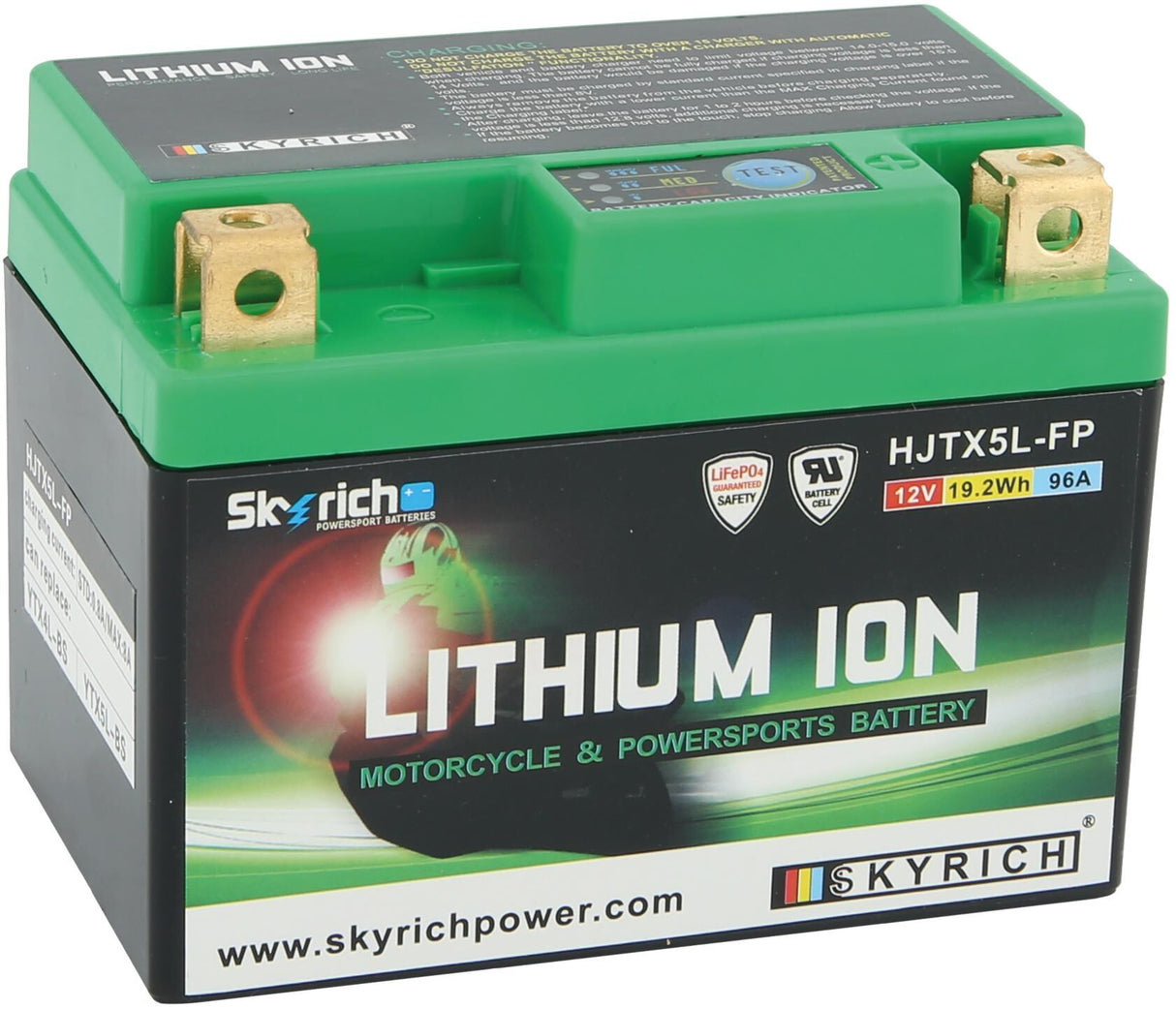 Skyrich lifepo4 batterij hjtx5l-fp . battery hjtx5l-fp-si lithium