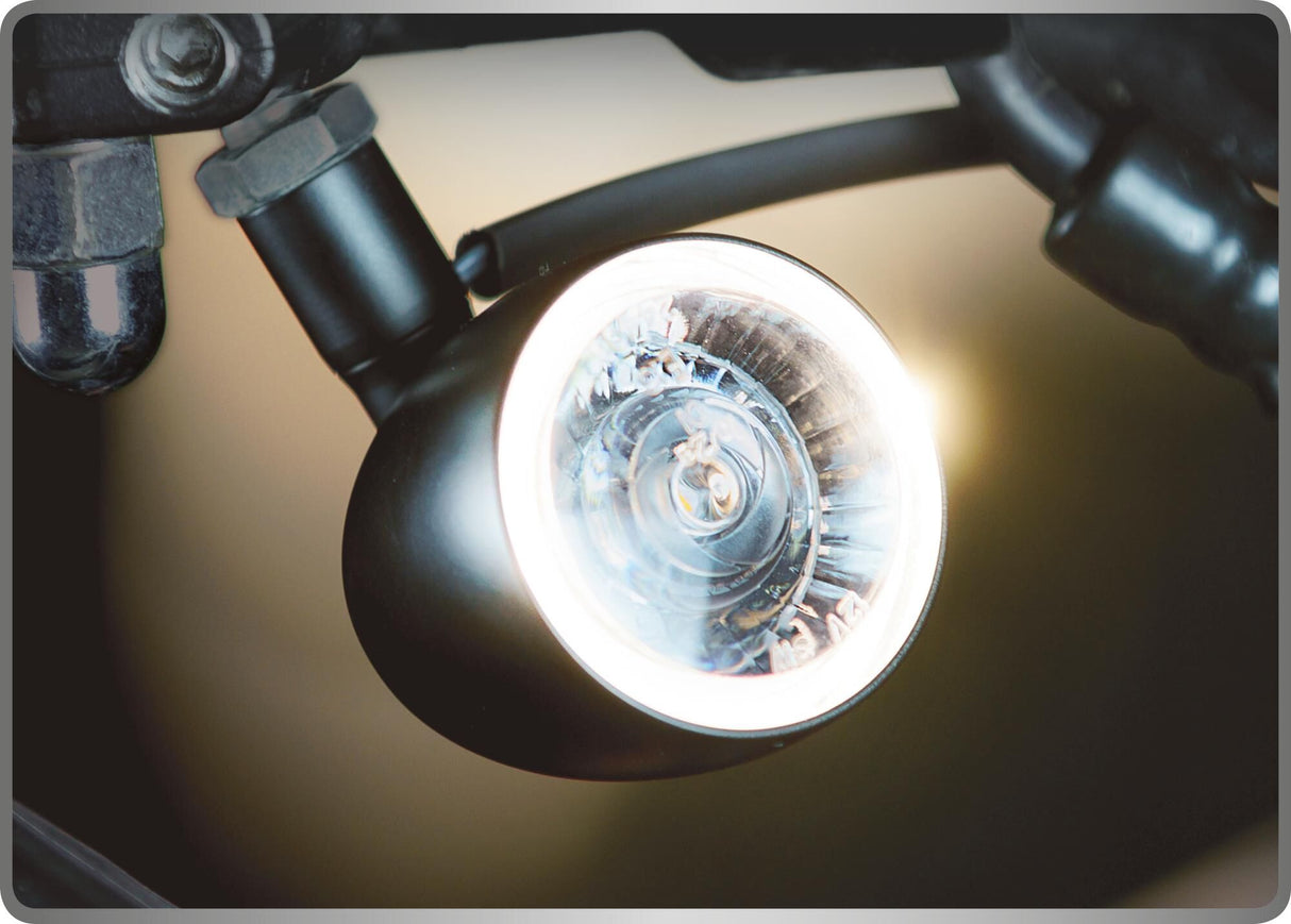 Kellermann led knipperlicht bullet 1000® pl wit kl turn signal bullet 100 white, black