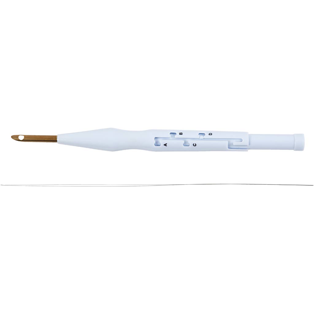 Creativ company punch naald, l: 19 cm, 1 stuk
