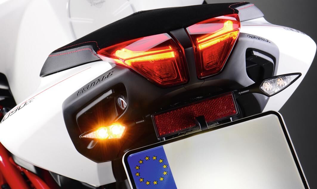 Kellermann led knipperlicht micro rhombus extreme kl turn signal micro rhom extreme, black fl rr