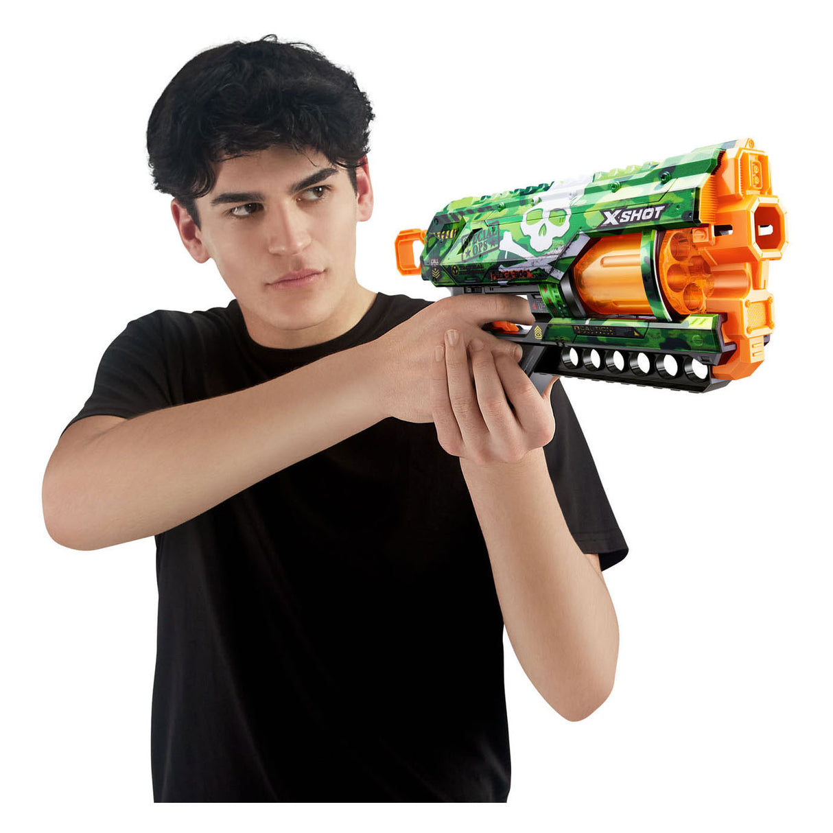 Zuru x-shot skins griefer met 12 darts