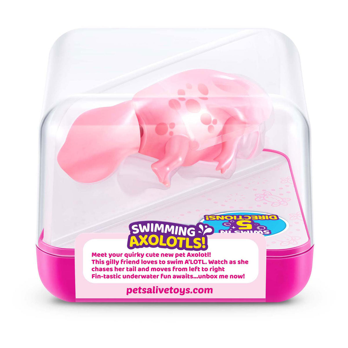 Zuru pets alive zwemmende axolotl assorti