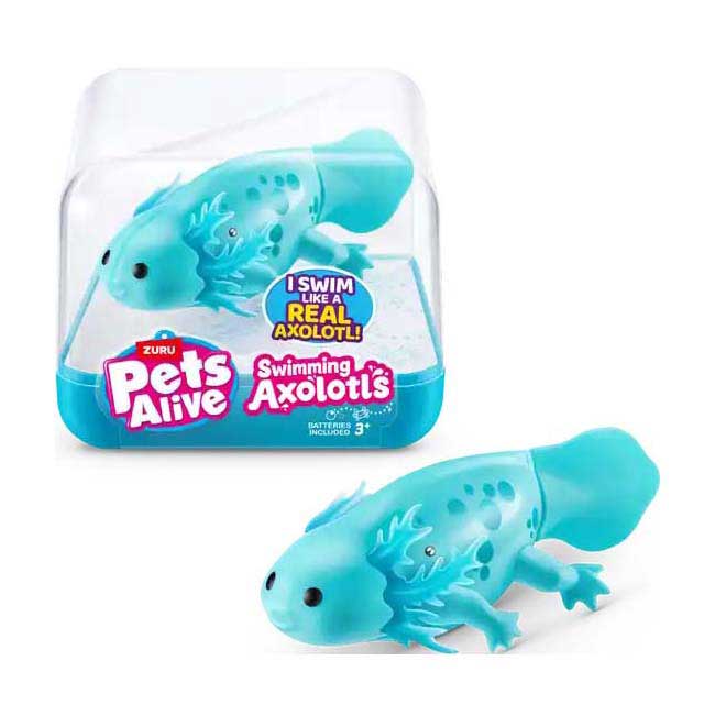 Zuru pets alive zwemmende axolotl assorti
