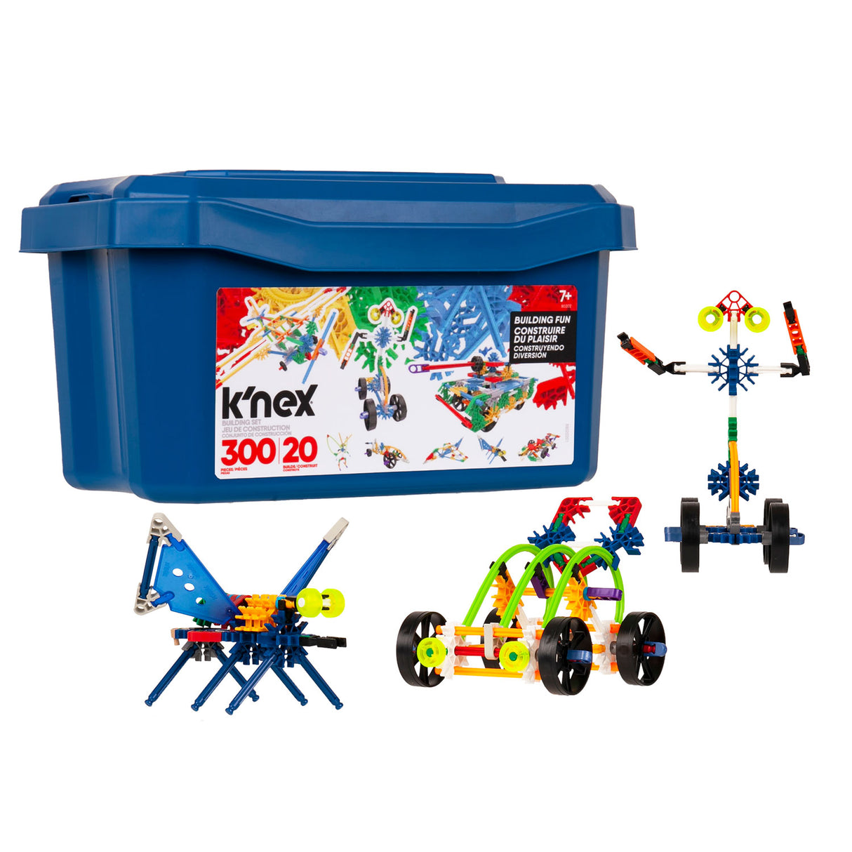 K'nex bouwset value box 20 modellen, 300dlg.