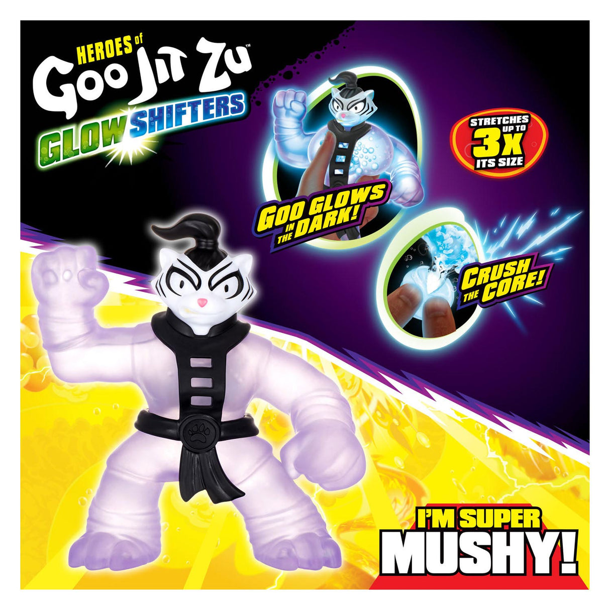 Goo Jit Zu Shifters Glow Bengal