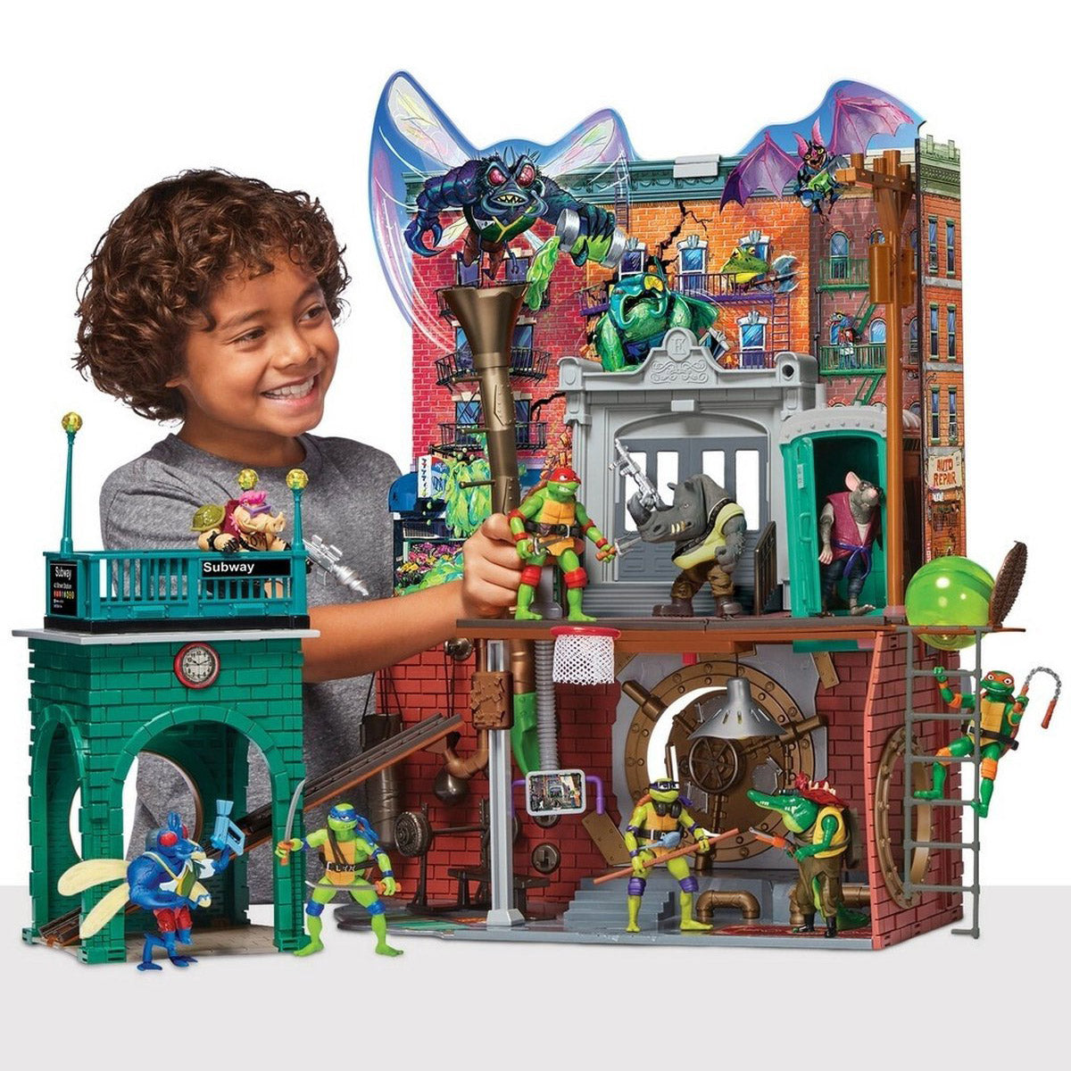 Boti teenage mutant ninja turtles hoofdkwartier speelset