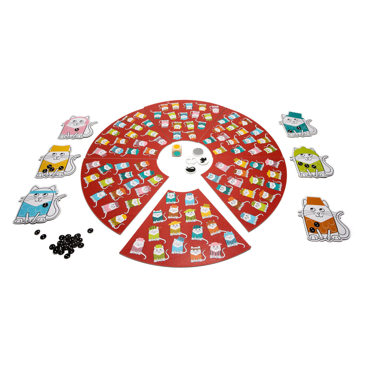 BS Toys Poezen met Hoeden Kinderspel