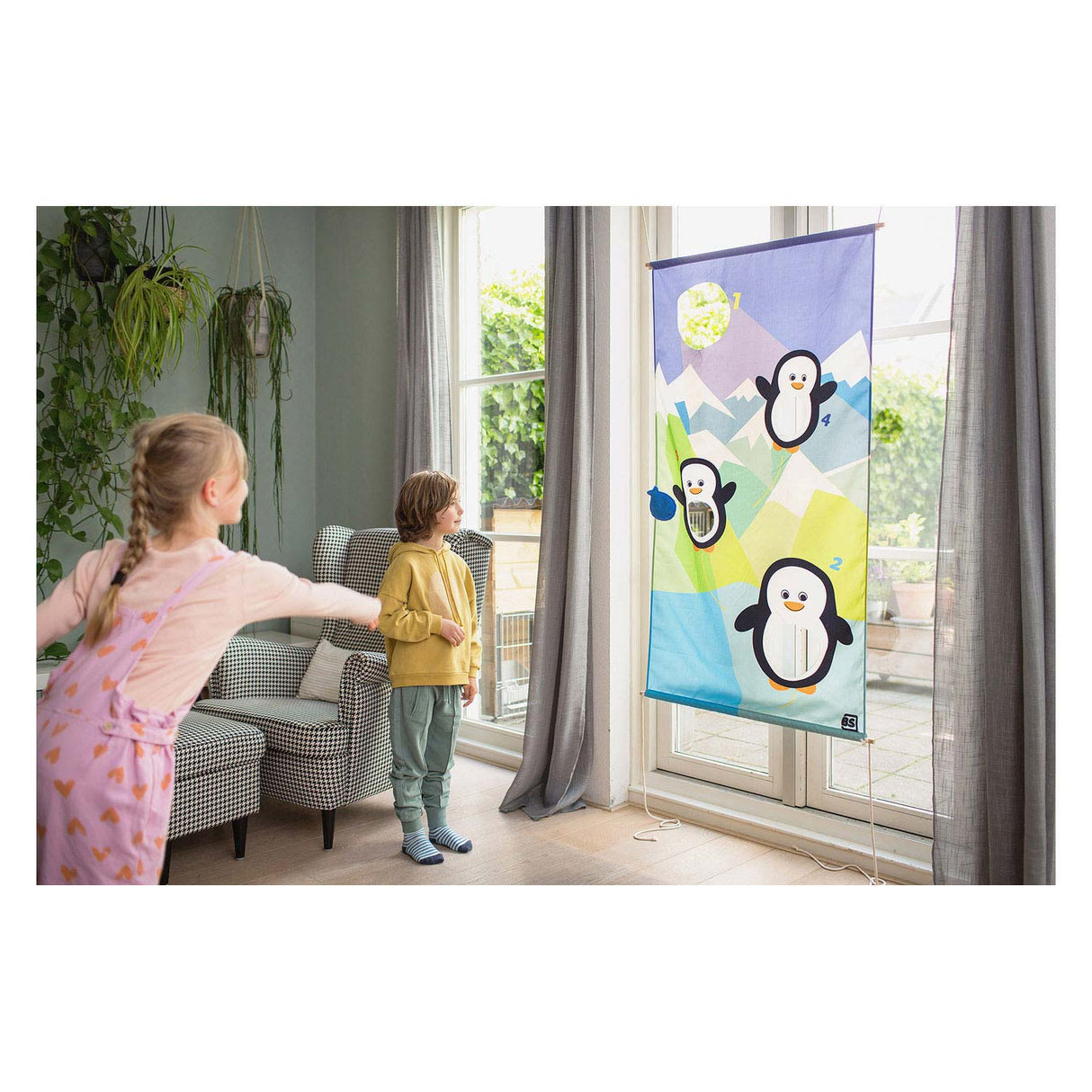 Bs toys voer de pinguins - werpspel