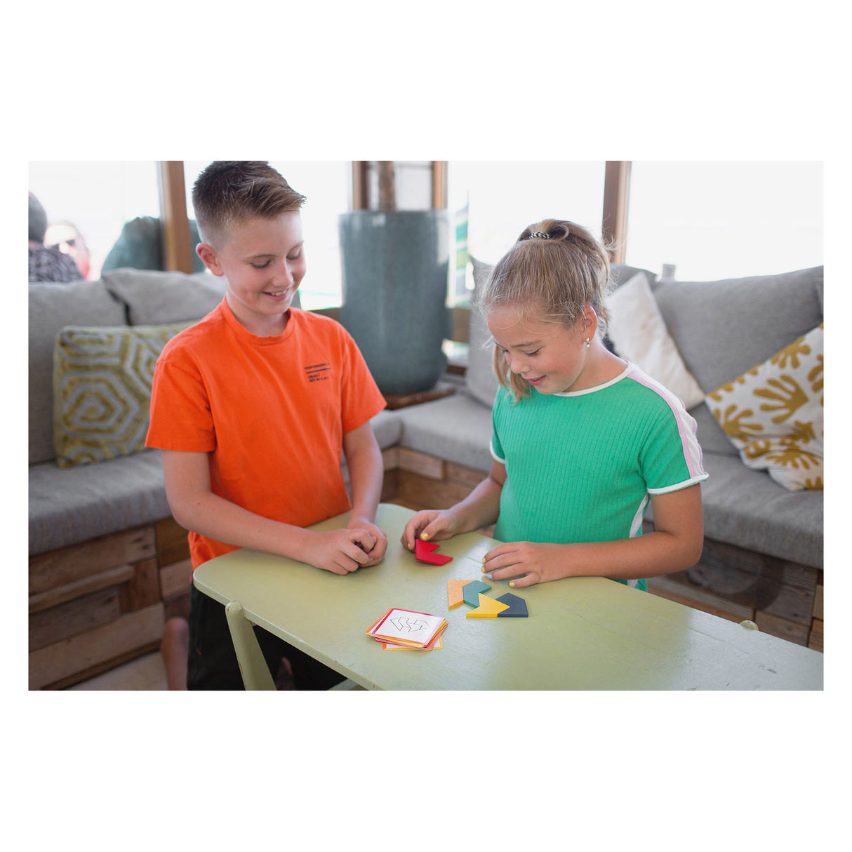 BS Toys Puntige Puzzel Vormen Kaartspel