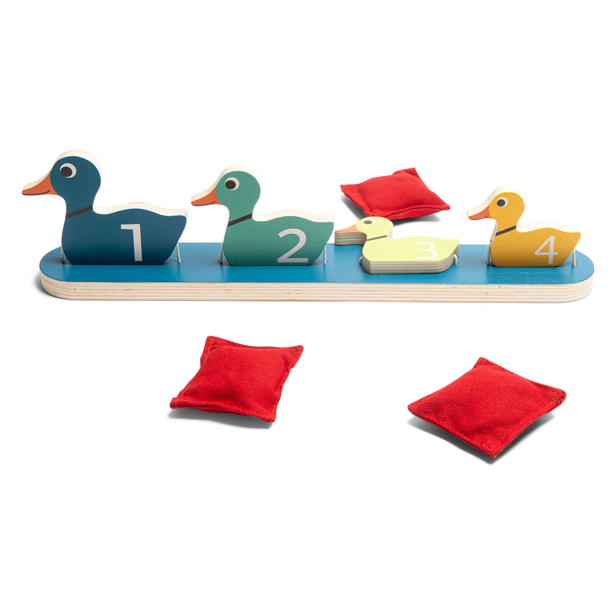 Bs toys eendjes op rij - werpspel