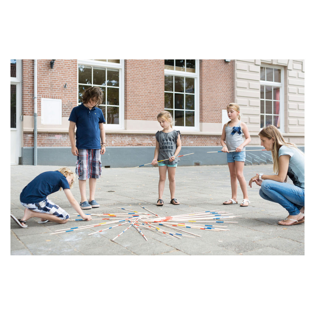Bs toys mega mikado houten spel, 90dlg.
