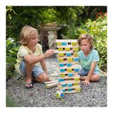 Bs toys mega houten wiebeltoren spel, 61dlg.