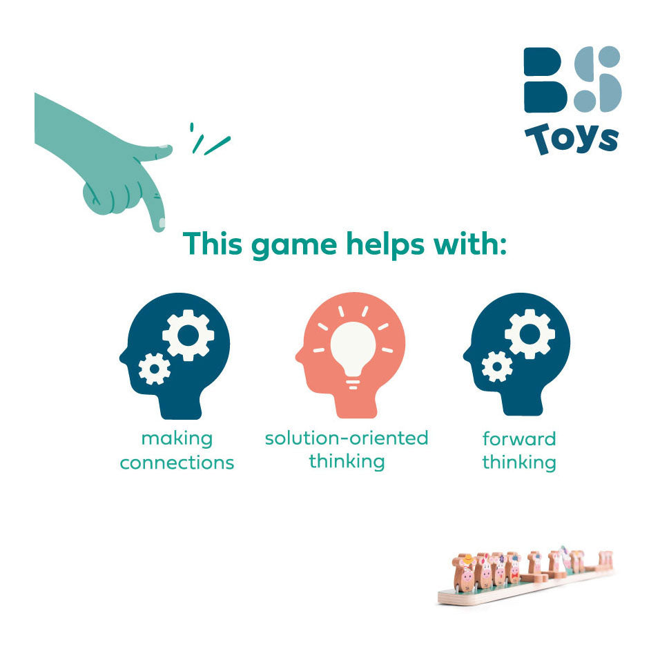 Bs toys welke koe ben ik houten spel