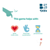 Bs toys houten kendama ijsje vangspel