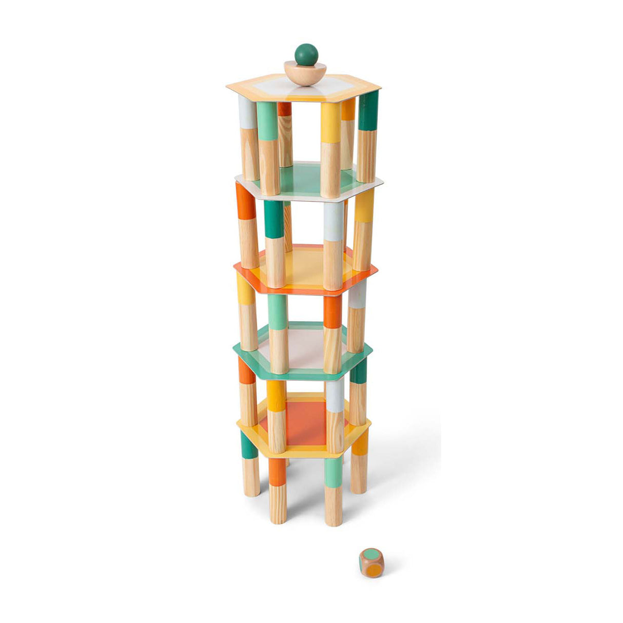 Bs toys mega houten balansspel, 38dlg.