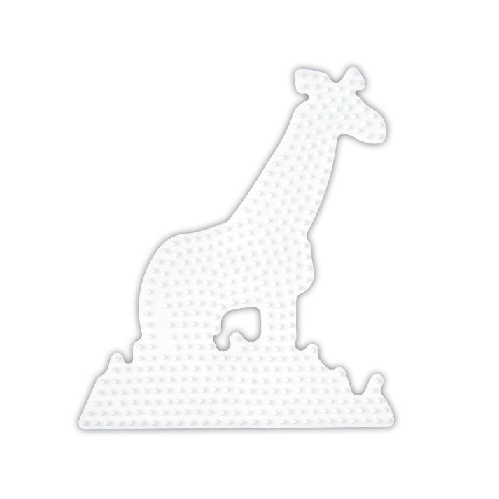 Hama strijkkralenbordje - giraffe