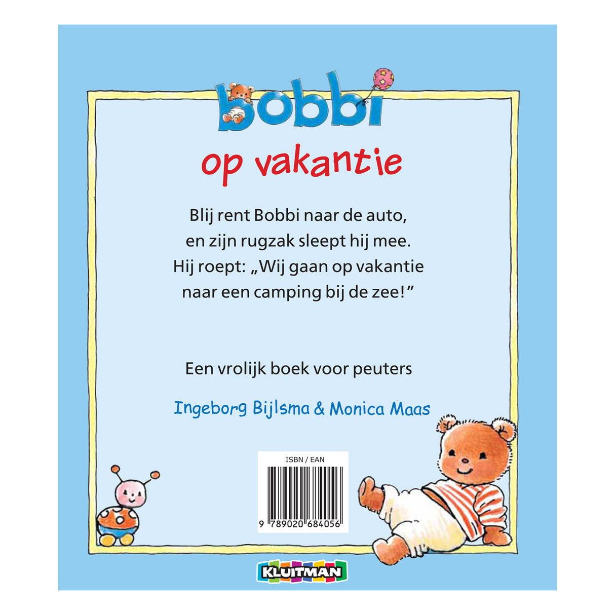 Uitgeverij kluitman bobbi op vakantie