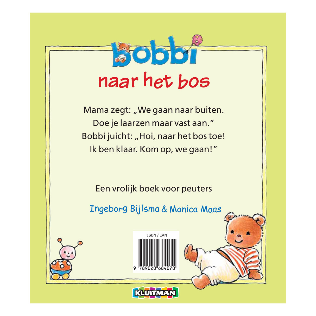 Uitgeverij kluitman bobbi naar het bos