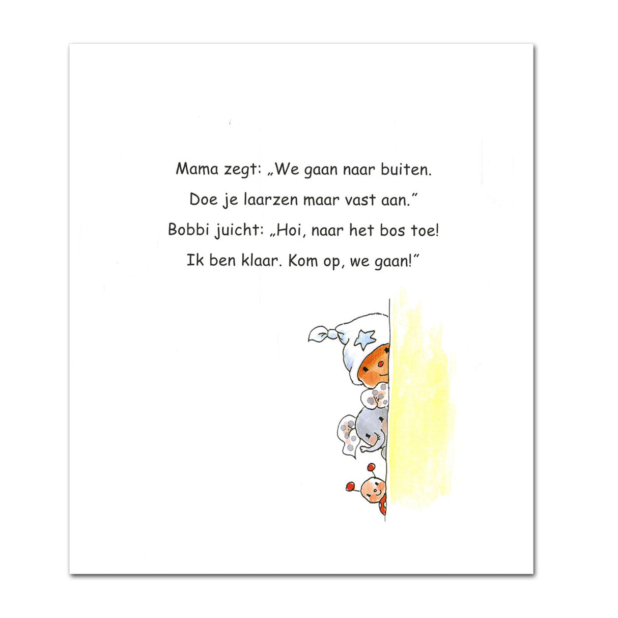 Uitgeverij kluitman bobbi naar het bos