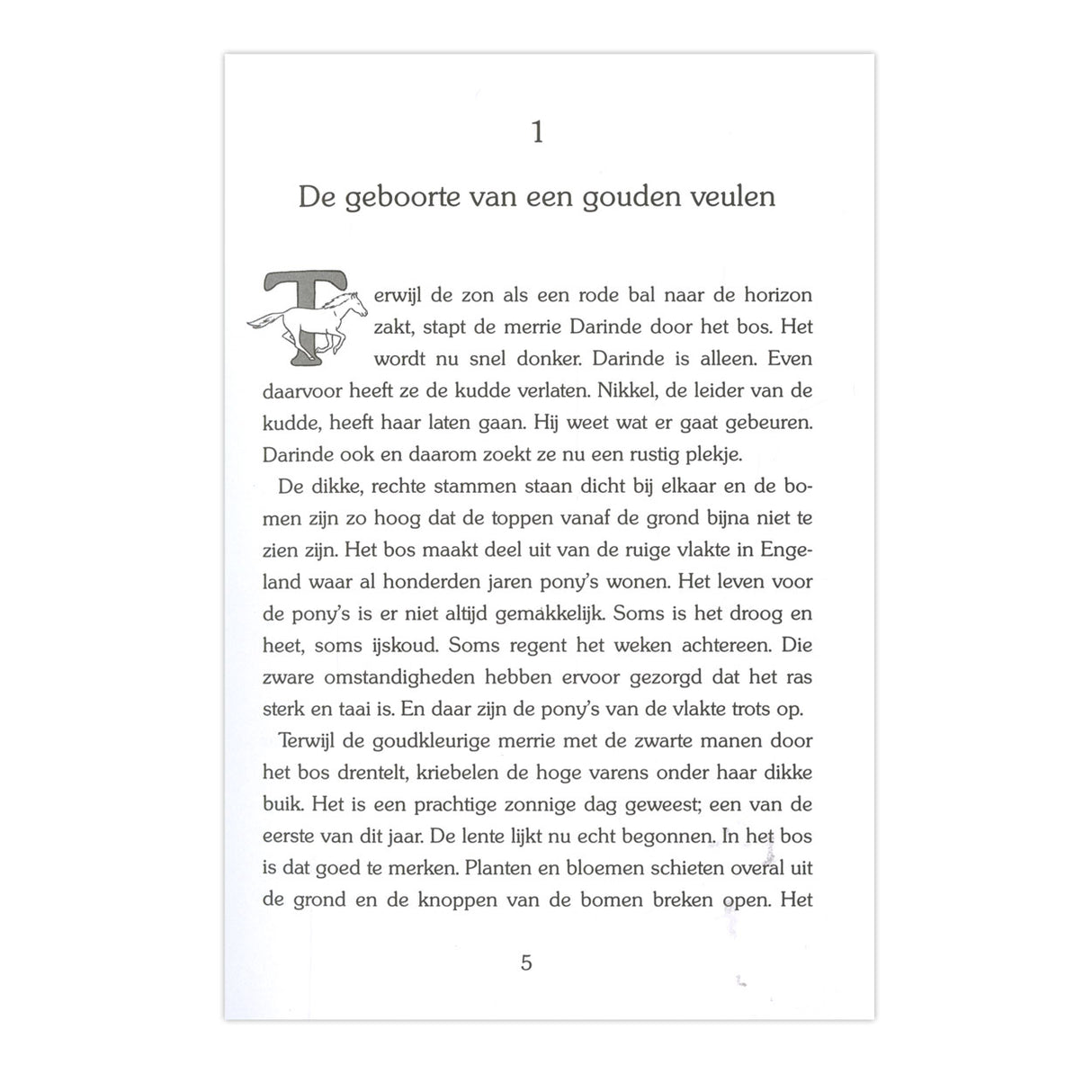 Uitgeverij kluitman gouden paarden: aurea de wilde pony