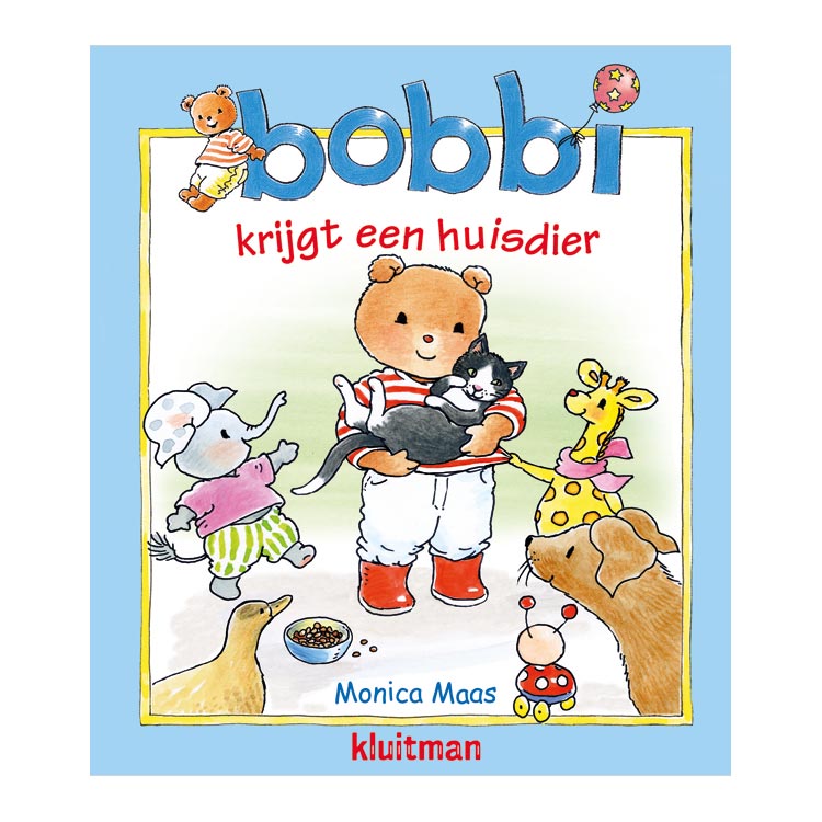 Uitgeverij kluitman bobbi krijgt een huisdier