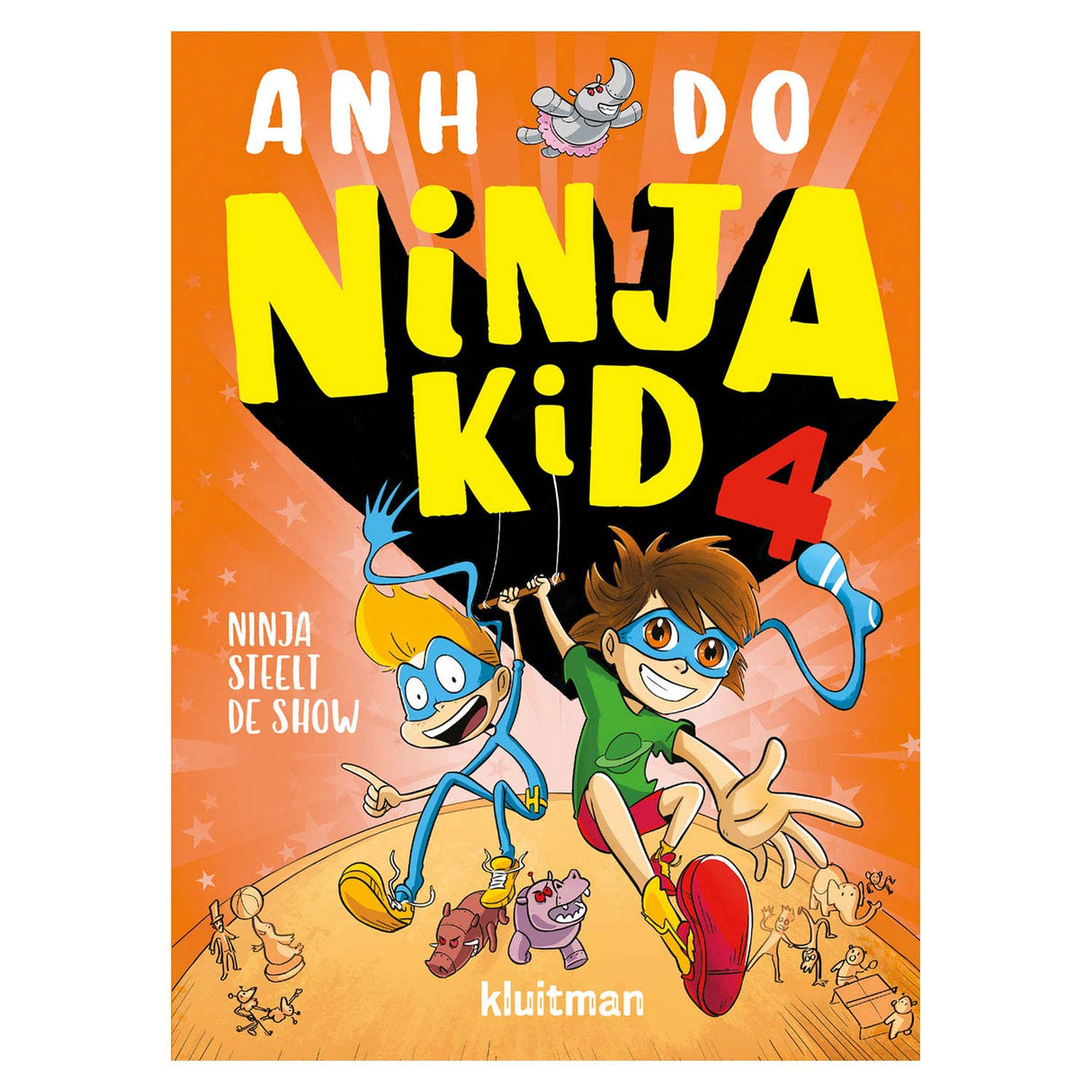 Uitgeverij kluitman ninja kid 4 - ninja steelt de show