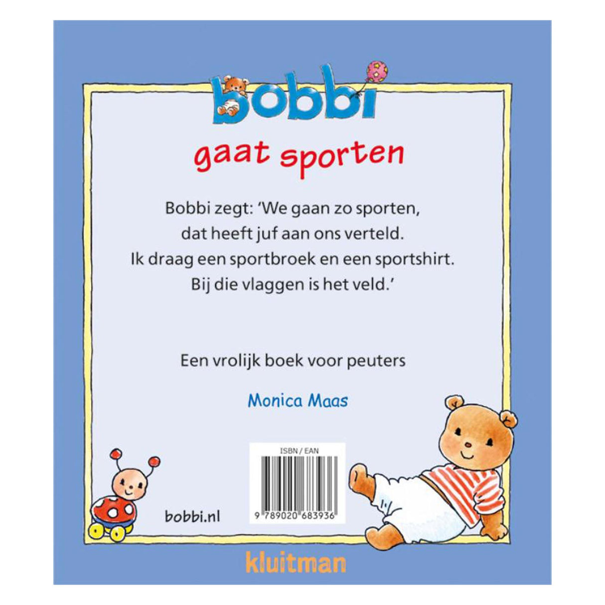Uitgeverij kluitman bobbi gaat sporten