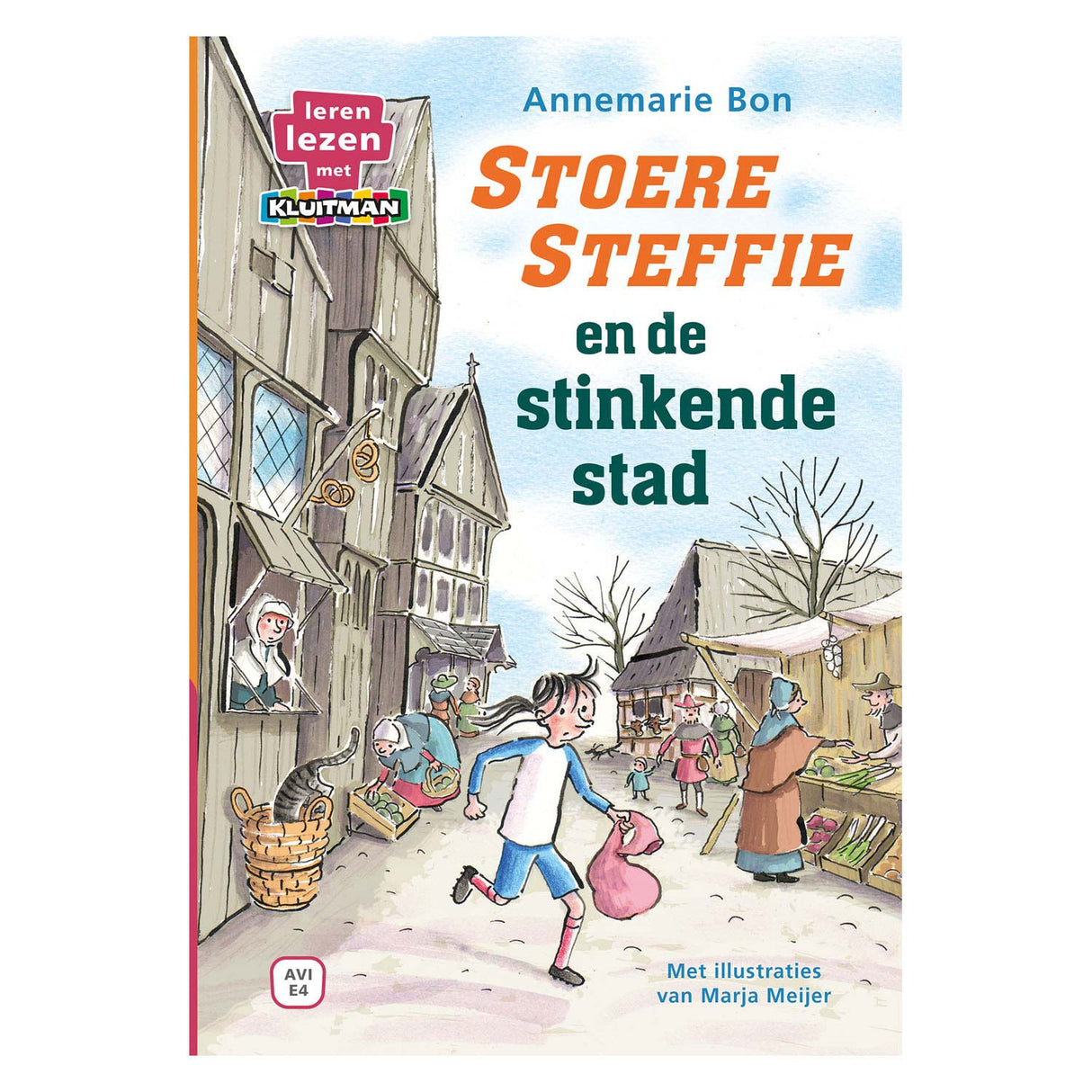 Uitgeverij kluitman stoere steffie en de stinkende stad - avi-e4