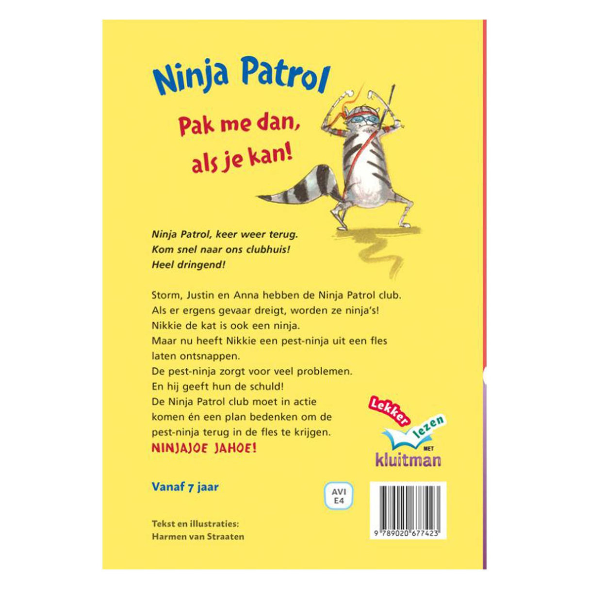 Uitgeverij kluitman ninja patrol - pak me dan als je kan! avi-e4