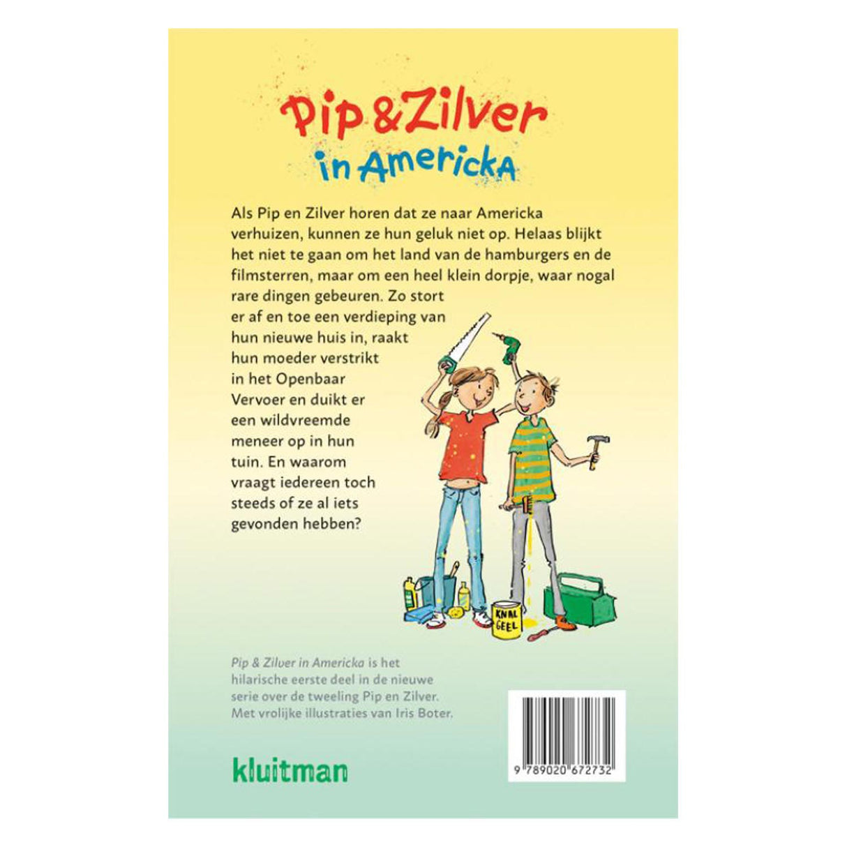 Uitgeverij kluitman pip zilver in americka