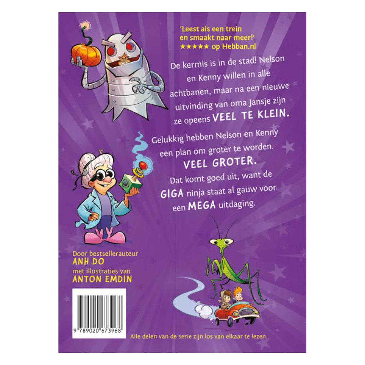 Uitgeverij kluitman ninja kid 6 - de giga ninja