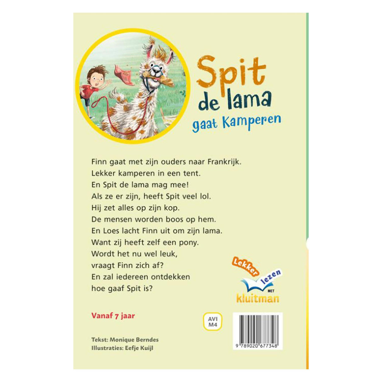 Uitgeverij kluitman spit de lama gaat kamperen (avi-m4)