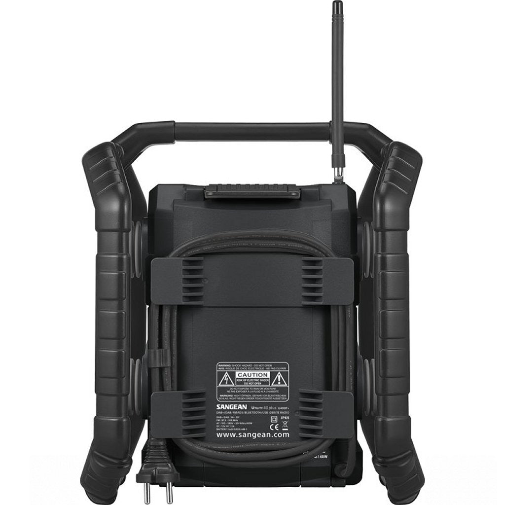 Sangean u-4 dbt+ radio zwart