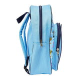 Rugzak met voorvak bluey blauw